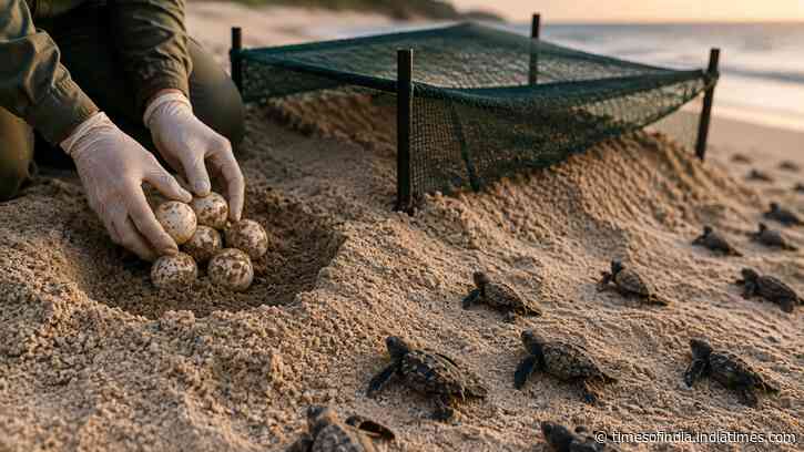 Relocated turtle nests produced fewer hatchlings, smaller young and a heavily female-biased sex ratio