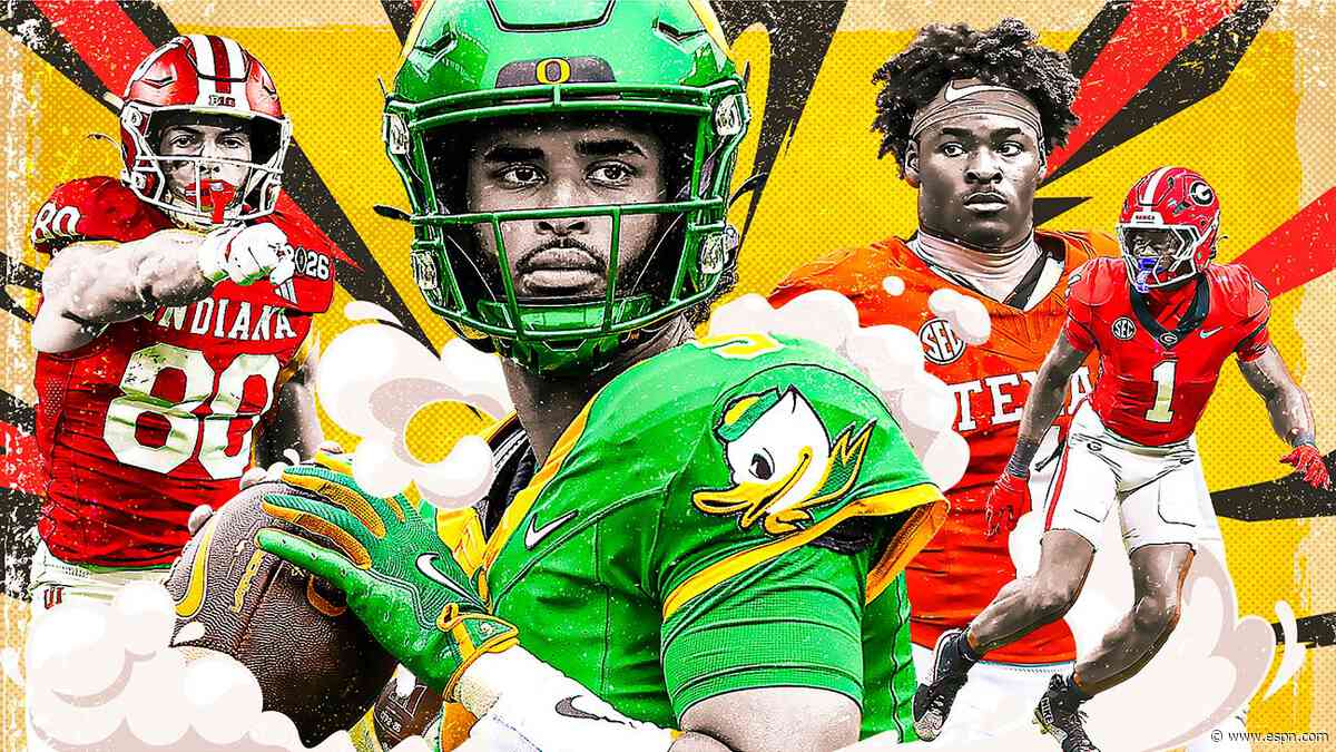 2027 NFL mock draft: Quarterbacks go 1-2-3