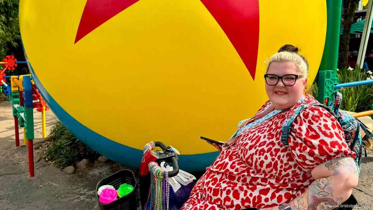 ‘Mobility scooter episode at Disney helped me drop 12 dress sizes’