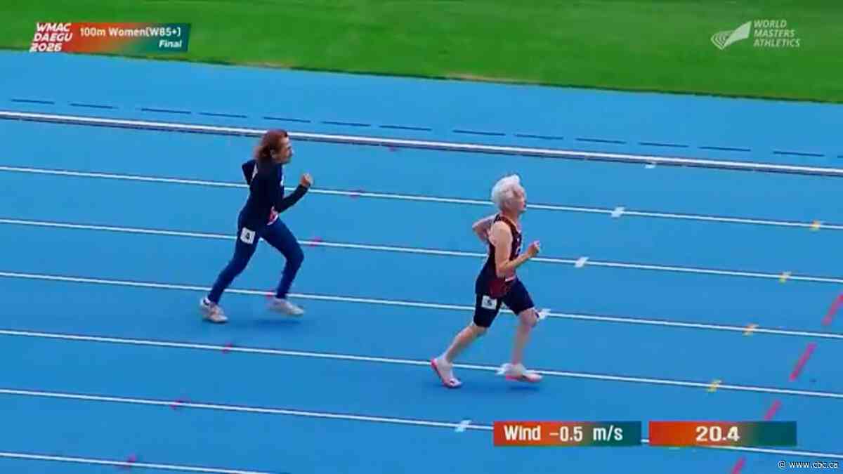85-year-old Ontario athlete wins gold at World Masters | The Moment
