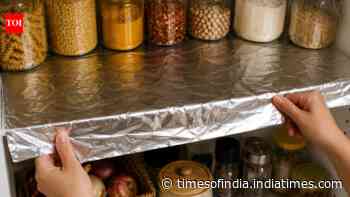 Aluminium foil hack for kitchen shelves: Why this simple trick makes cleaning easier