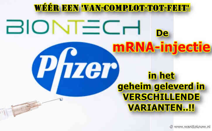 Hoe Pfizer sluw-bewust, de zaak besodemieterde..!