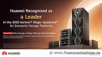EQS-News: Huawei im Gartner Magic Quadrant for Enterprise Storage Platforms, 2026 als führendes Unternehmen ausgezeichnet