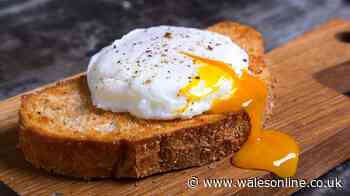 Make perfect poached eggs in 2 minutes by ditching pots and pans first
