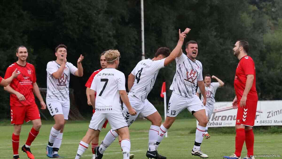 Ex-Landesliga-Spieler Sperrmann feiert Traumdebüt mit Perach gegen Absteiger Mettenheim
