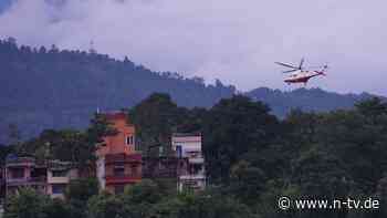 Per Hubschrauber ins Armeecamp: Deutsche Familie nach Sturzflut in Nepal gerettet