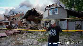 Russia’s overnight drone barrage ignites fires across Ukrainian cities
