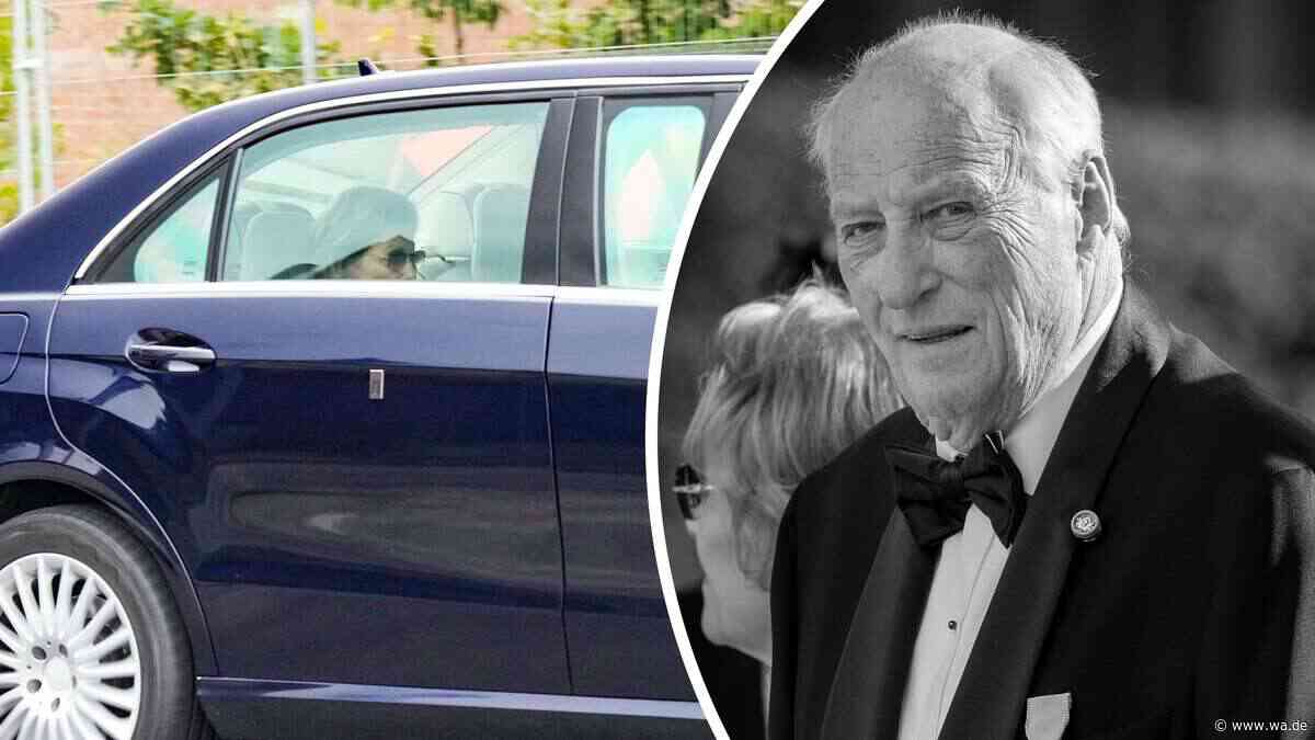 König Harald am frühen Morgen gestorben: Königin Sonja war in seinen letzten Minuten nicht bei ihm