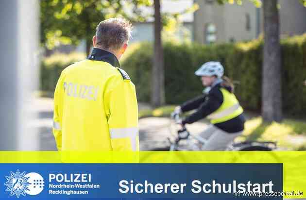 POL-RE: Kreis Recklinghausen/ Bottrop: Schulstart - Gemeinsam für einen sicheren Schulweg