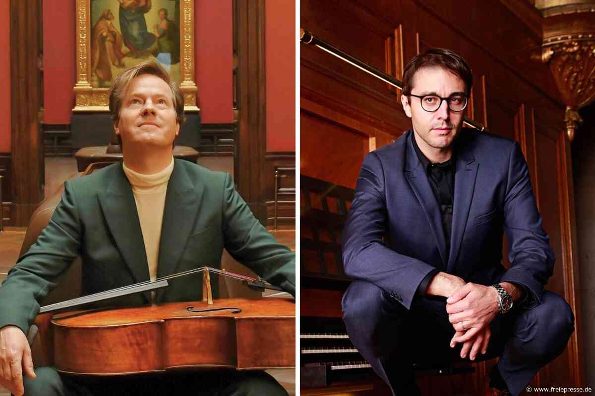 Stradivari-Cello trifft Orgel: Jan Vogler und Christian Schmitt spielen in Mittweida