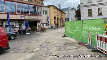 Baustelle am Augsburger Stadtmarkt zieht weiter – und sorgt für einige Einschränkungen