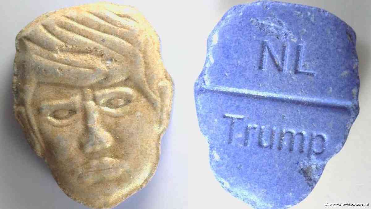 Trimbos waarschuwt voor levensgevaarlijke xtc-pillen met hoofd van Trump erop
