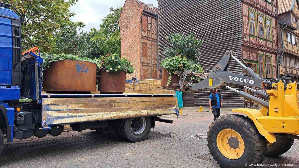 Pflanzkübel weg, Bagger da: Wolfenbüttel saniert ein ganzes Quartier