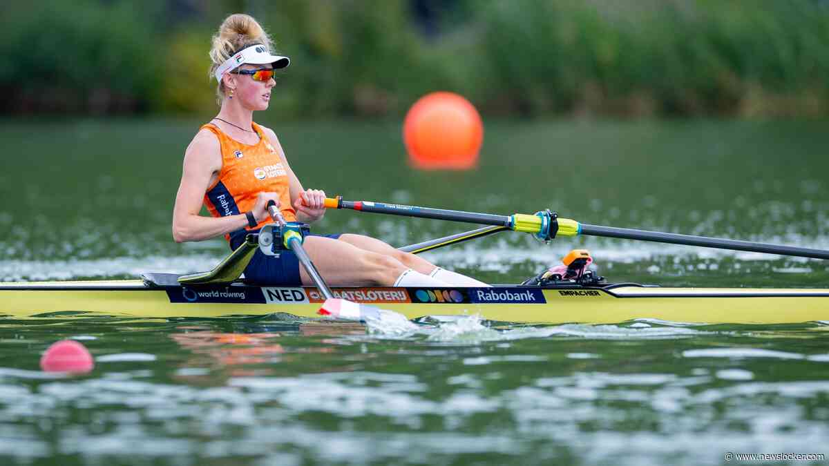 WK roeien: olympisch kampioene Karolien Florijn naar halve finale in skiff
