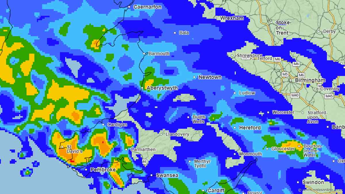 Met Office bank holiday weather maps show where and when the heaviest rain will fall