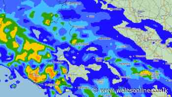 Met Office bank holiday weather maps show where and when the heaviest rain will fall