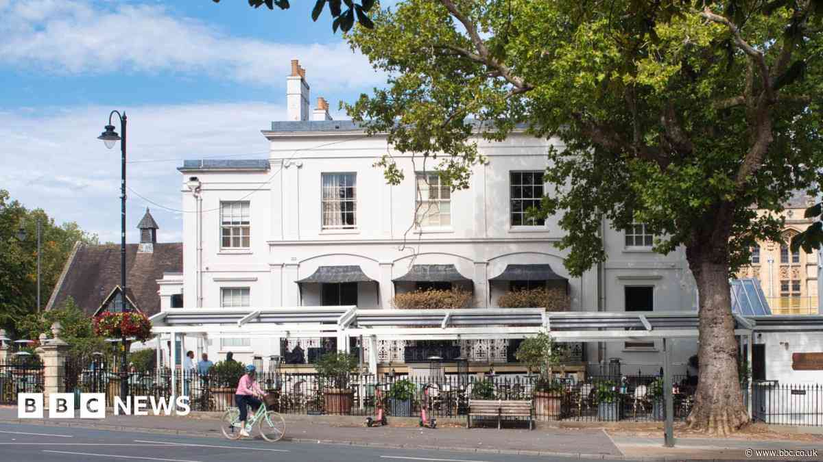 'Concerns' as marquee replaced outside historic hotel