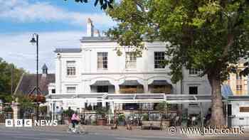 'Concerns' as marquee replaced outside historic hotel