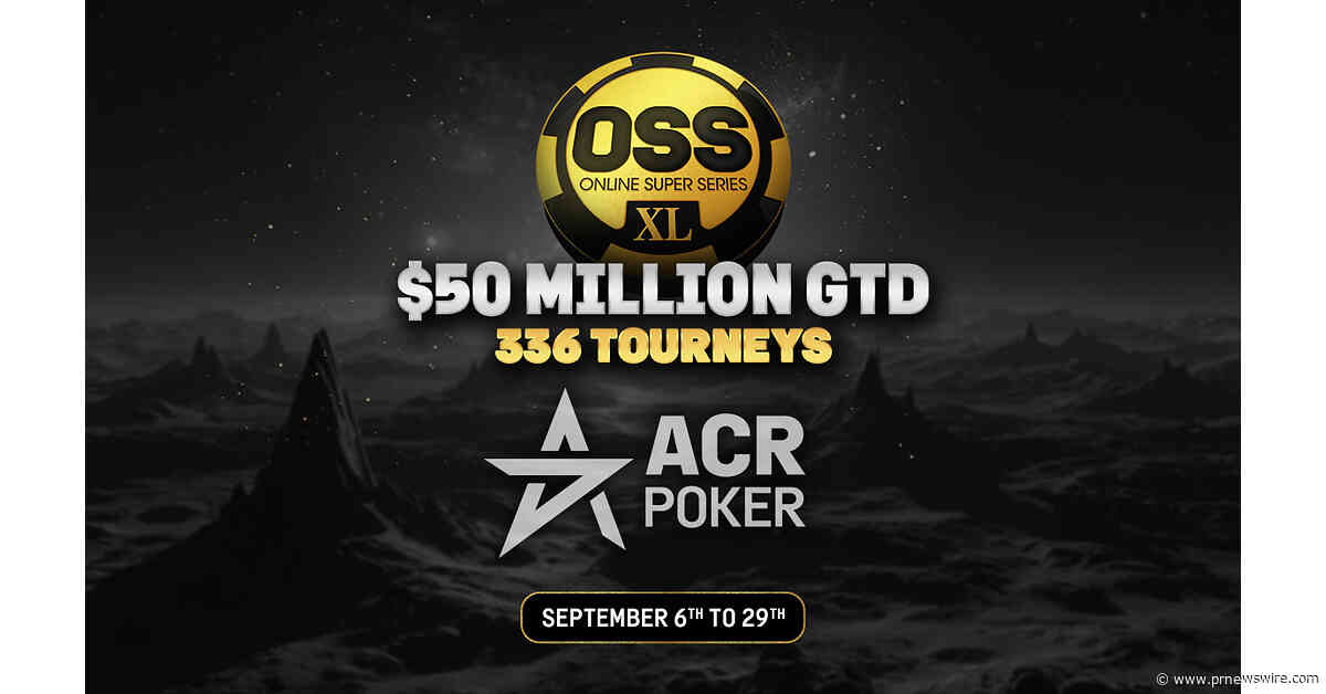 Americas Cardroom Unveils $50M+ OSS XL With 336 Events