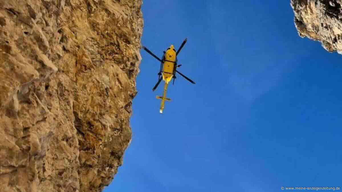 Tödlicher Absturz in den Alpen: Bergsteiger stürzt 2.200 Meter in die Tiefe
