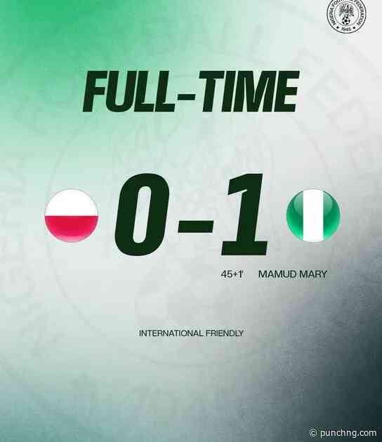 JUST IN: Mamudu strikes as Falconets beat Poland 1-0 in World Cup warm-up
