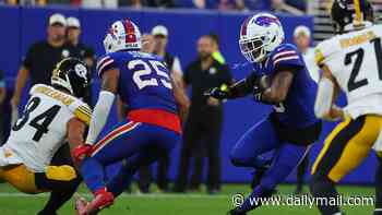 NFL cameraman is slammed for 'unacceptable' mistake in Steelers-Bills game: 'Not even paying attention'