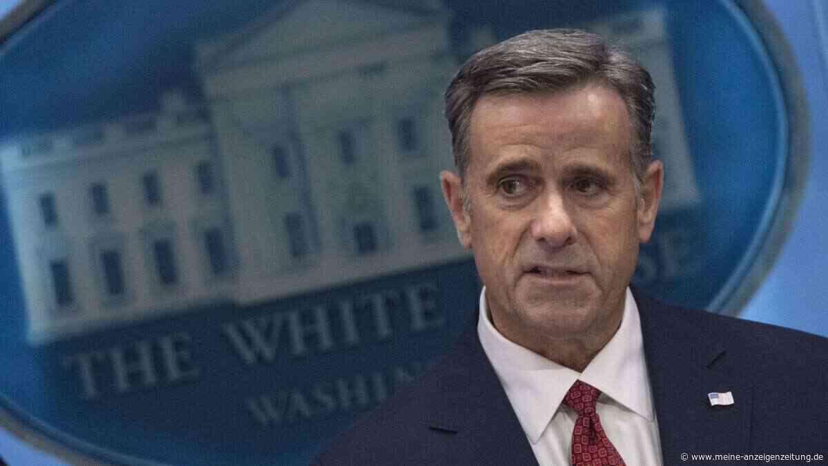 Selbst Trumps Top-Leute wussten nichts: Darum schickte er CIA-Chef Ratcliffe nach Moskau