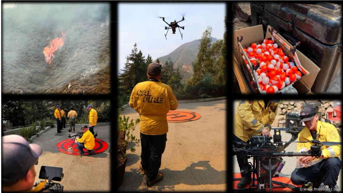 Firefighters use 'dragon eggs' to slow spread of Calif. wildfire