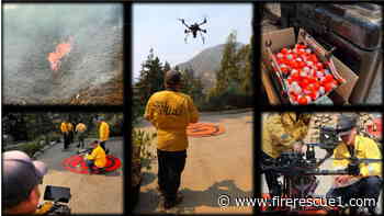Firefighters use 'dragon eggs' to slow spread of Calif. wildfire
