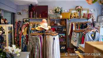 Woman buys jacket from charity shop 'freaks out' after looking inside pockets