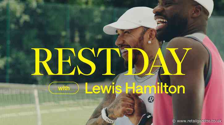 Lewis Hamilton takes on tennis in new episode of content series with Lululemon