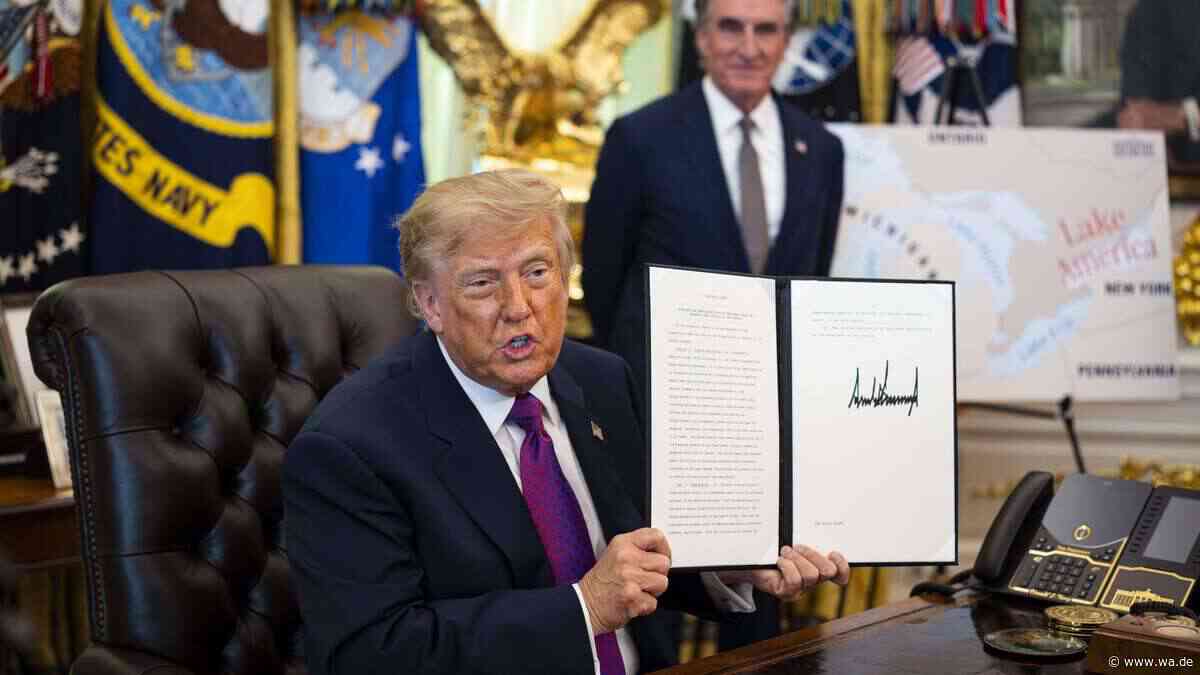 Nach Zoll-Eklat mit Kanada: Trump macht aus Lake Ontario „Lake America“ – so reagiert Carney