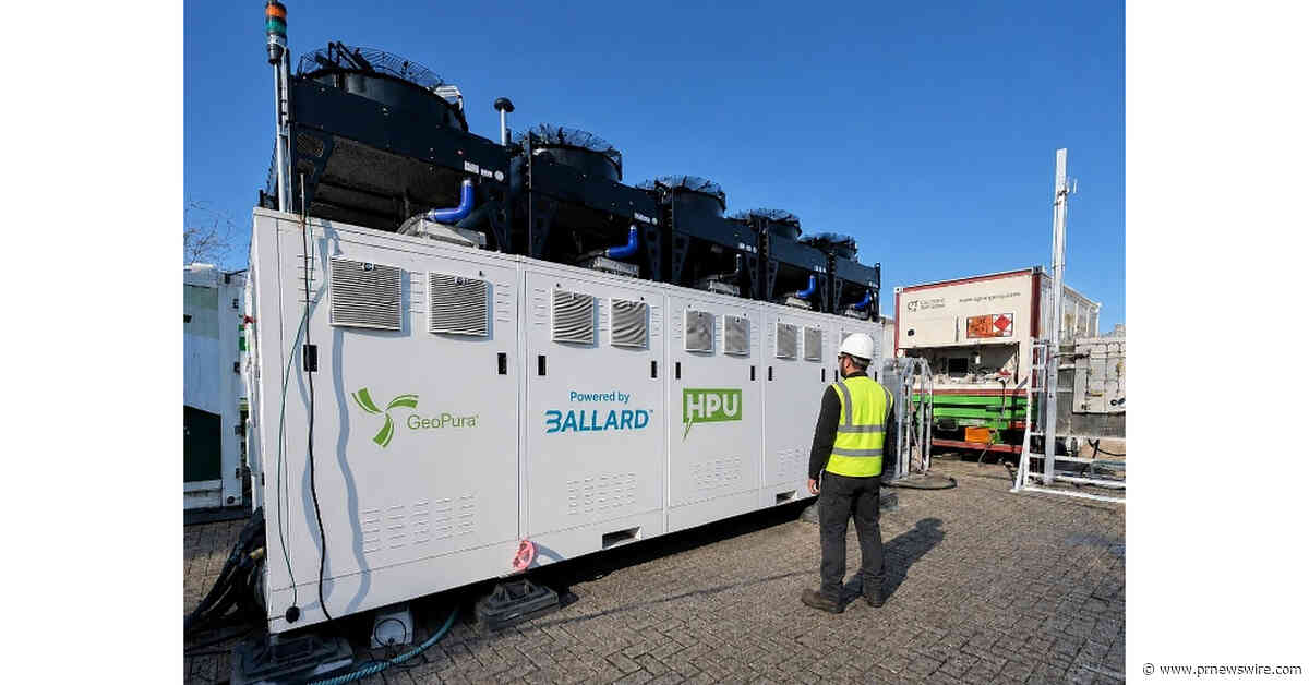 Ballard closes acquisition of GeoPura, becoming an integrated hydrogen energy solutions provider