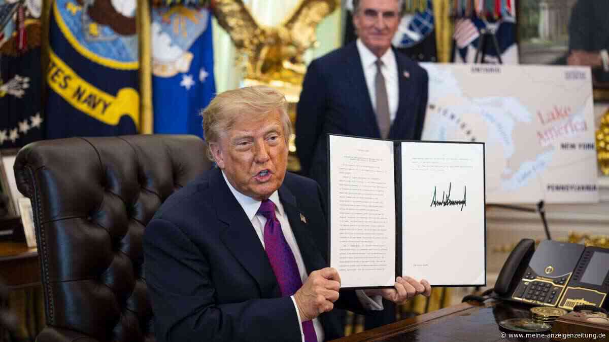 Nach Zoll-Eklat mit Kanada: Trump macht aus Lake Ontario „Lake America“ – so reagiert Carney