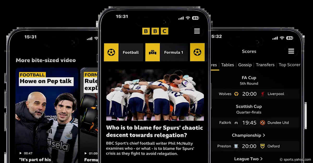 Follow, watch, join in - the BBC Sport app is a must have for every fan