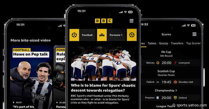 Follow, watch, join in - the BBC Sport app is a must have for every fan