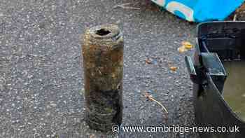 'Suspicious' WW1 device pulled out of River Cam