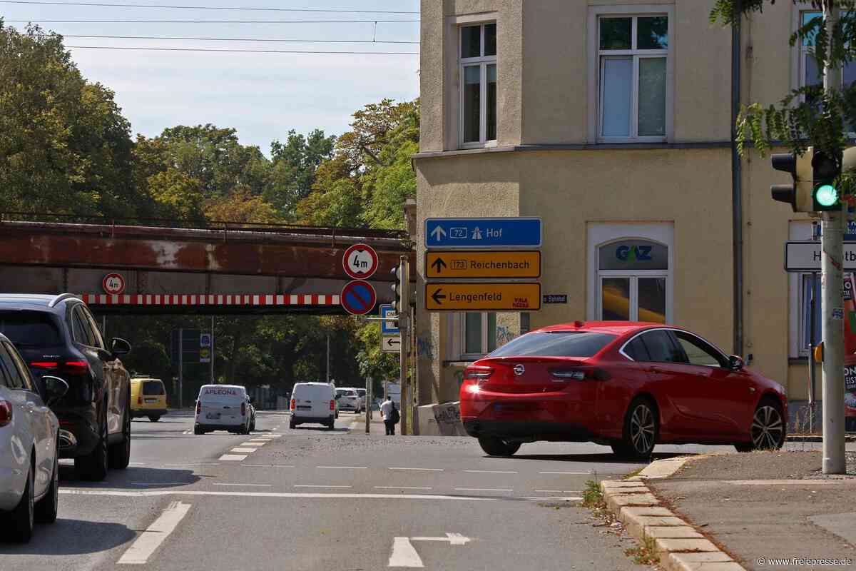 Reichenbacher Straße in Zwickau stadtauswärts gesperrt: Das kommt auf Autofahrer und Pendler zu
