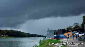 Noodweer legt WK-roeien op Bosbaan in Amsterdamse Bos stil