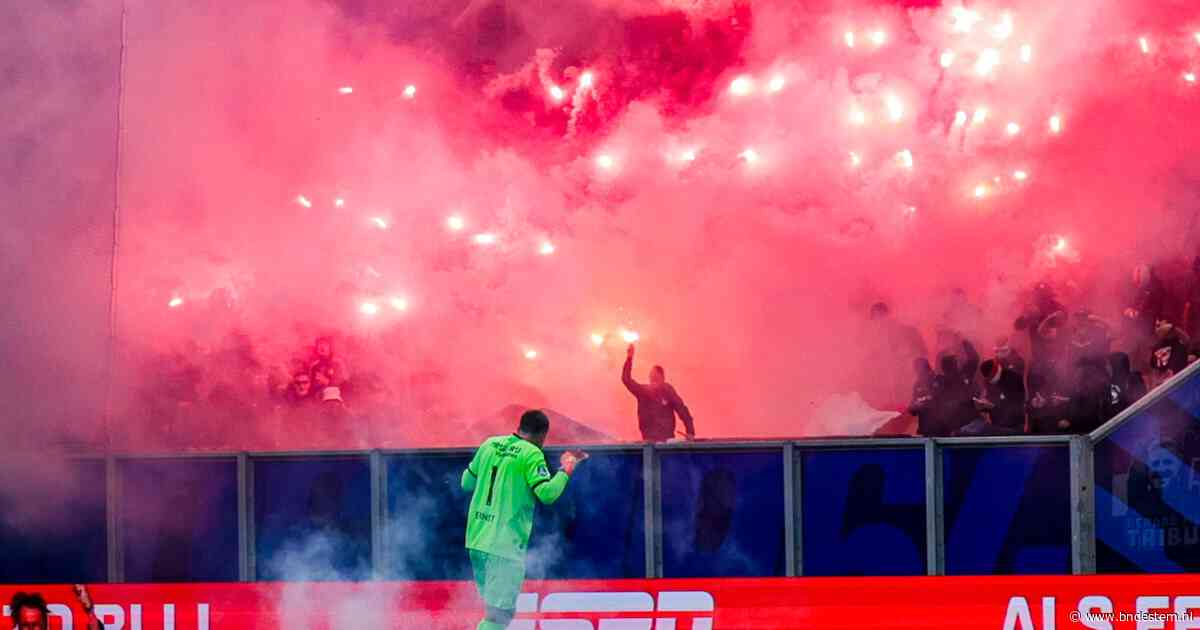 Daders in beeld: Feyenoord wil tientallen stadionverboden voor vuurwerk en bivakmutsen