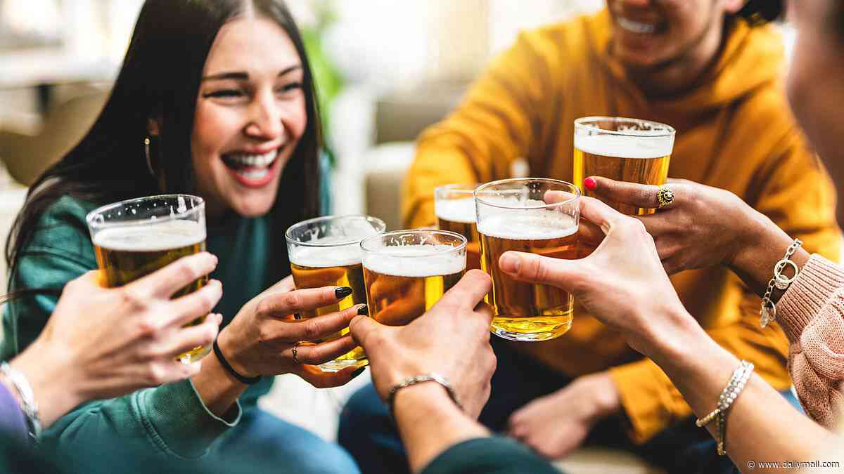 Revealed: The generation drinking the most booze - as new data shows just one in 8 under 40s are heavy drinkers