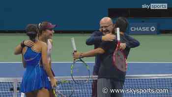 Like father, like daughter? Eala and Jovic bring out their dads at US Open