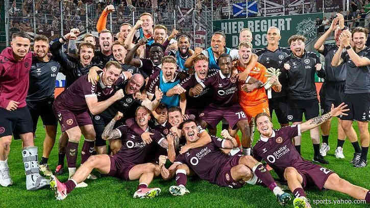 Glamour tie & Salah in Turkey - Hearts' Conference League draw