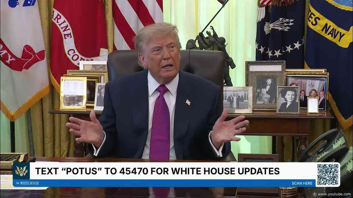 President Trump Participates in Signing Time, Aug. 27, 2026