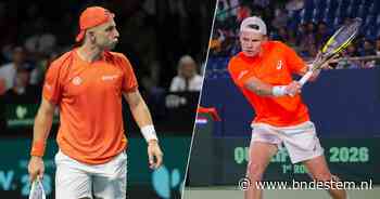 Tallon Griekspoor en Jesper de Jong leggen ruzie bij voor terugkeer in Davis Cup-team