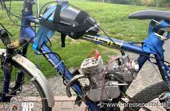 POL-PDKL: Fahrrad mit Benzinmotor betrieben