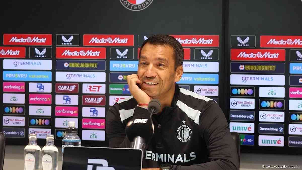 Van Bronckhorst kijkt uit naar 'speciaal' duel: 'Van kleins af aan een droomclub'