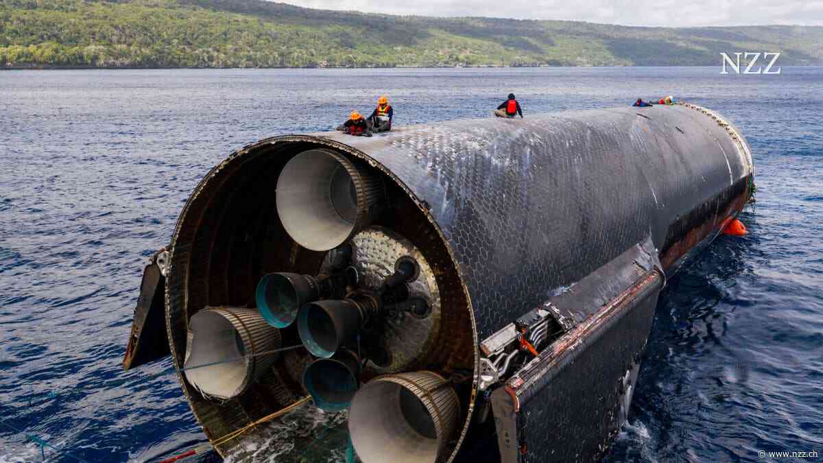 Sie hätte im Meer versinken sollen, jetzt wurde sie nach einem Monat auf See gerettet: Die Odyssee der neuesten SpaceX-Rakete