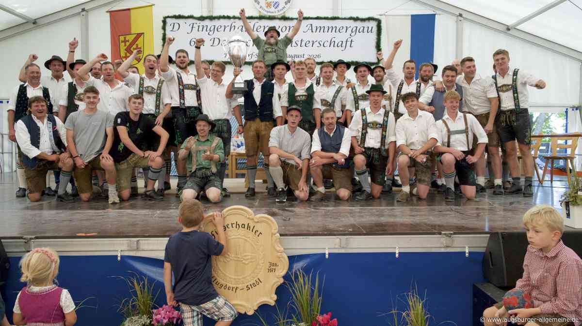 Der Deutsche Meister im Fingerhakeln kommt aus dem Kreis Landsberg