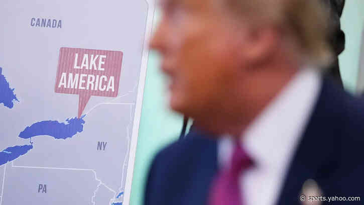 Al Michaels made a "Lake America" joke during Patriots-Browns game